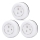 Aigostar - 3er-Set tragbare RGB-LED-Nachtlichter, LED/3xAAA + Fernbedienung