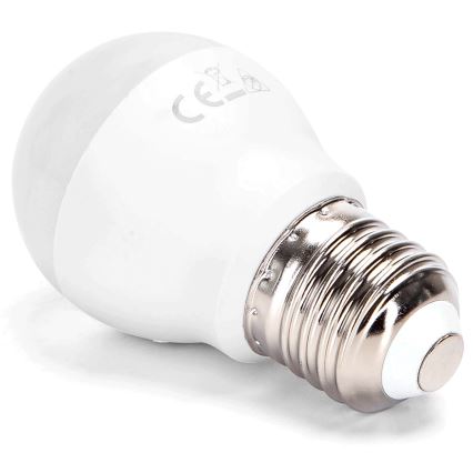 Aigostar - Ampoule LED RGBW dimmable G45 E27/4,8W/230V 3000K + télécommande