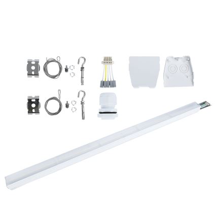Aigostar - Plafoniera lineare LED dimmerabile con DALI, 75W, 230V, 4000K, 143,7 cm