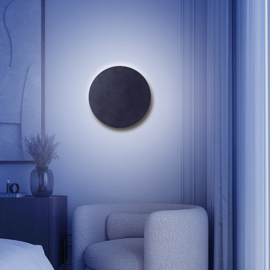 Aigostar - Applique a LED dimmerabile MESH Smart LED/12W/230V 2700-6500K nero