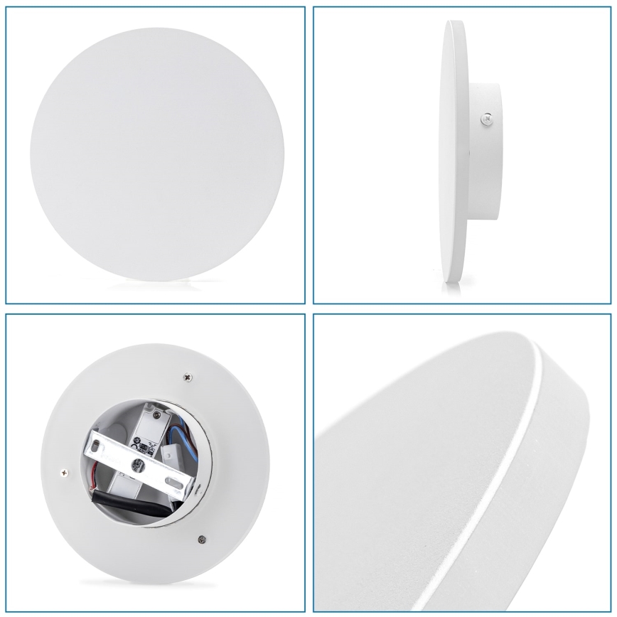 Aigostar - Applique a LED LED/6,5W/230V 3000K 18 cm bianco