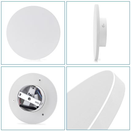 Aigostar - Applique a LED LED/6,5W/230V 6500K 18 cm bianco