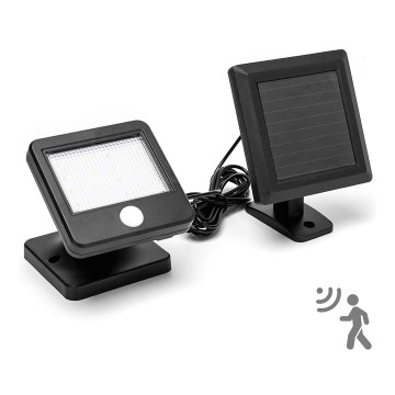 Aigostar - Applique a LED solare con sensore LED/0,64W/3,7V 6500K IP44
