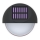 Aigostar - Applique a LED solare LED/1W/1,2V nero 2700K IP44