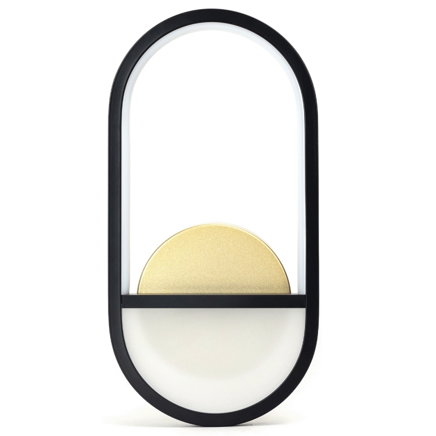 Aigostar - Applique murale LED/13,5W/230V 6500K noir/doré