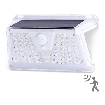 Aigostar - Applique solaire extérieure LED avec capteur LED/2,4W/5V 1200 mAh IP65