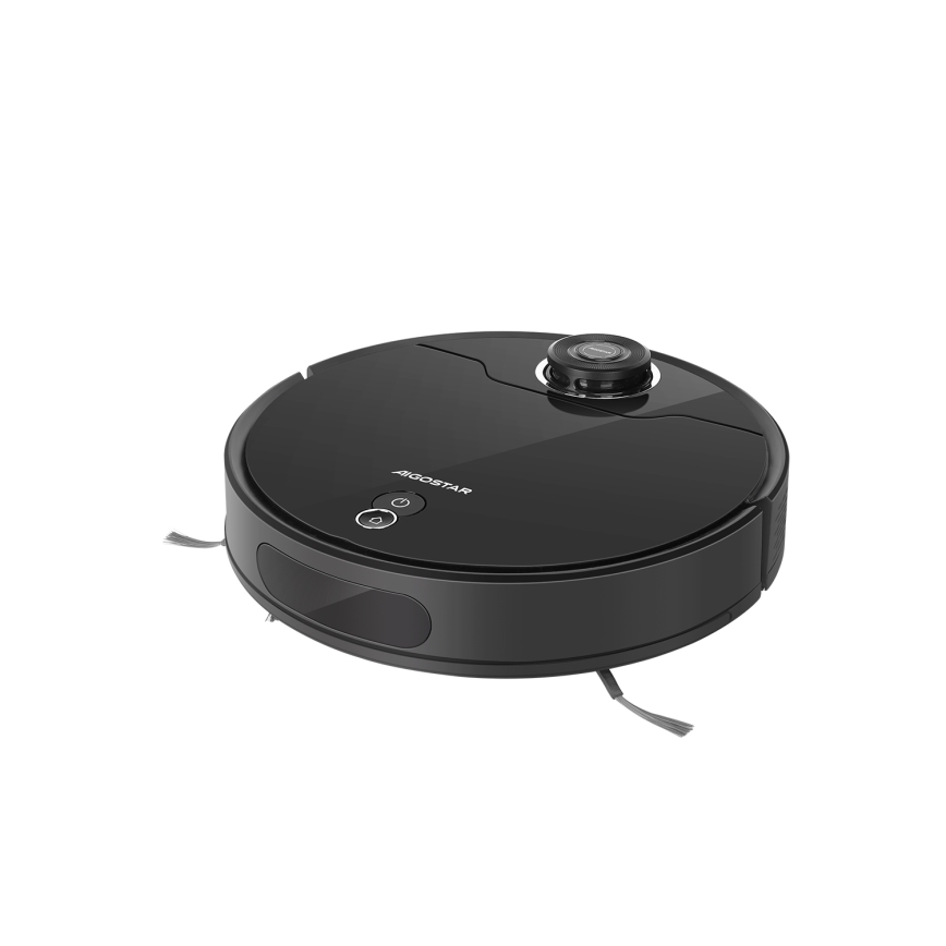 Aigostar - Aspirapolvere robot smart 2in1 12W/230V 3300mAh Wi-Fi nero