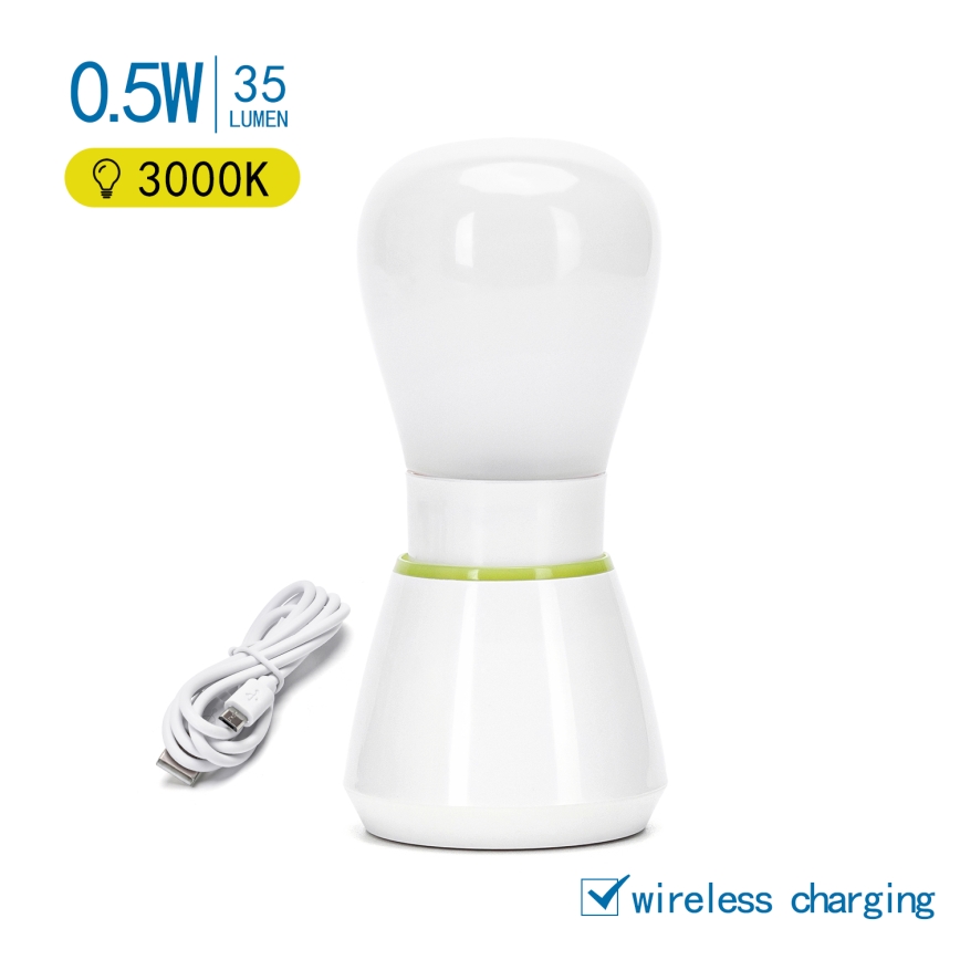 Aigostar - Aufladbares LED-Nachtlicht LED/0,5W/5V 3000K 650mAh