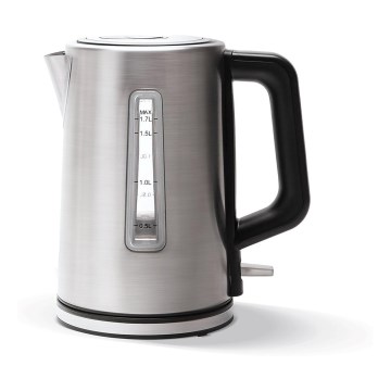 Aigostar - Bollitore 1,7l 2200W/230V cromo opaco