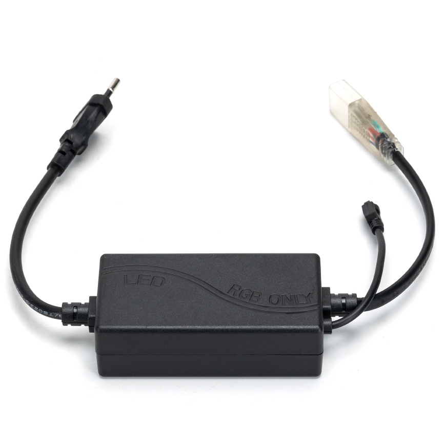 Aigostar - Câble d'alimentation pour ruban LED RGB 600W/230V avec télécommande