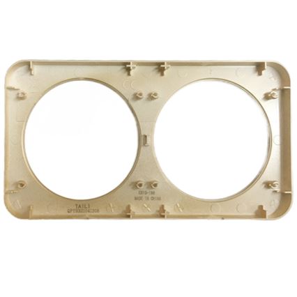 Aigostar - Cadre double en aluminium doré