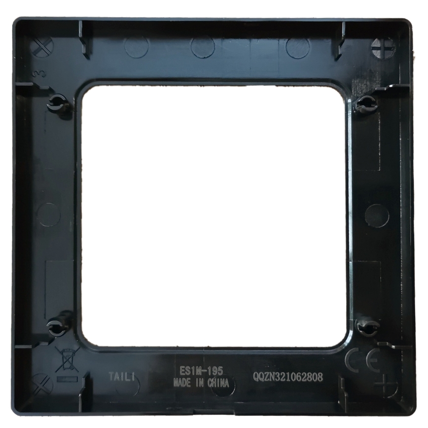 Aigostar - Cadre simple en plastique noir