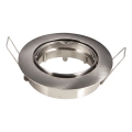 Aigostar - Cadre pour spot encastré GU10 Ø 8,2 cm chrome mat