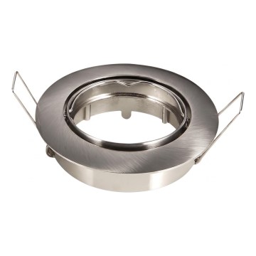 Aigostar - Cadre pour spot encastré GU10 Ø 8,2 cm chrome mat