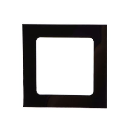 Aigostar - Cadre simple en verre noir