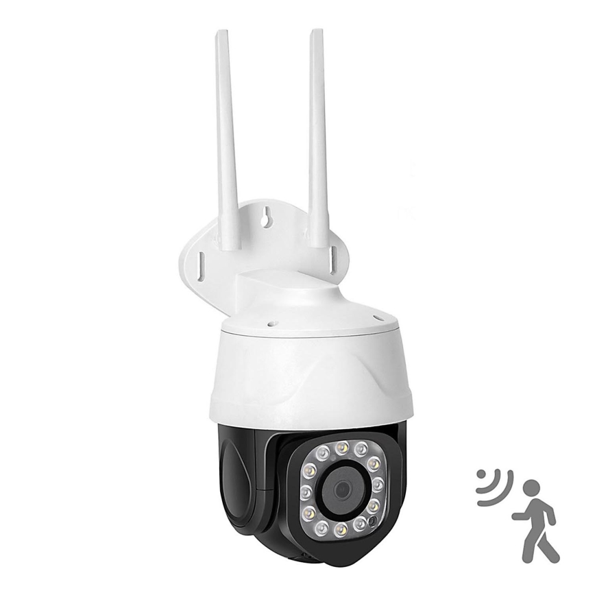 Aigostar - Caméra extérieure connectée 1080p 230V Wi-Fi IP66