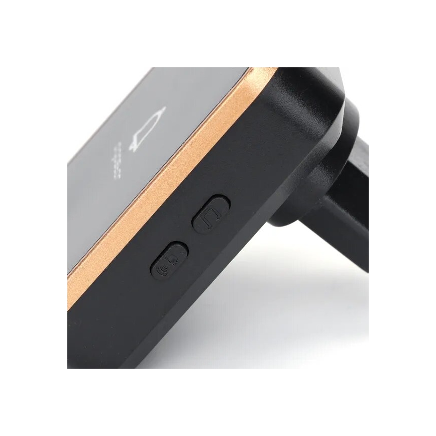 Aigostar - Campanello con presa wireless 230V nero