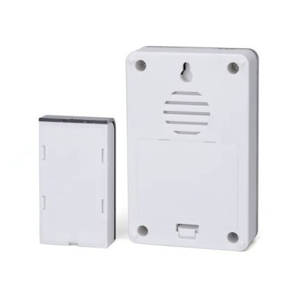 Aigostar - Campanello wireless 3xAA IP44 bianco/argento