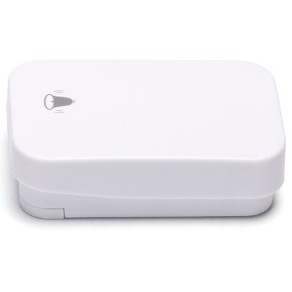 Aigostar - Campanello wireless con spina integrata 1Z 230V IPX4 bianco