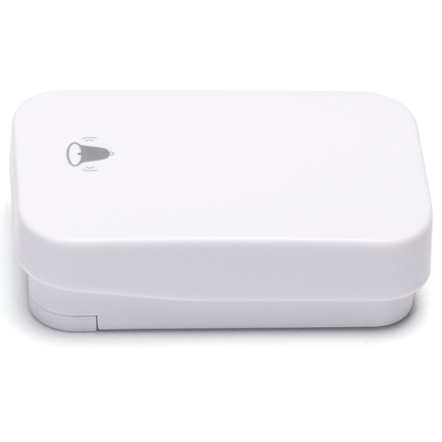Aigostar - Campanello wireless con spina integrata 1Z 230V IPX4 bianco