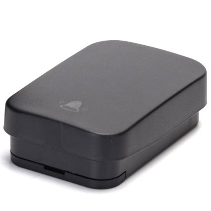 Aigostar - Campanello wireless con spina integrata 1Z 230V IPX4 nero