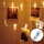 Aigostar - Catena decorativa a LED 80xLED/5W/USB 13 m bianco caldo
