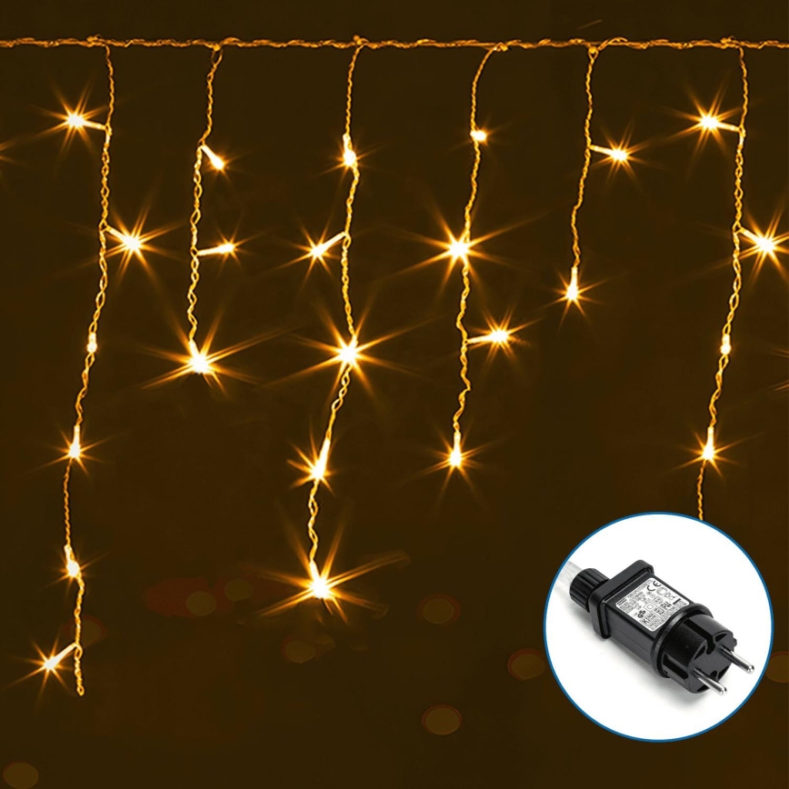 Aigostar - Catena decorativa da esterno LED 75xLED/6W/230V 15x0,6m IP44 bianco caldo