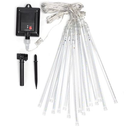Aigostar - Catena di Natale solare a LED 384xLED/13m IP65 1200 mAh multicolore