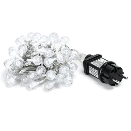Aigostar - Catena LED natalizia da esterno 100xLED/8 funzioni 13m IP44 bianco caldo
