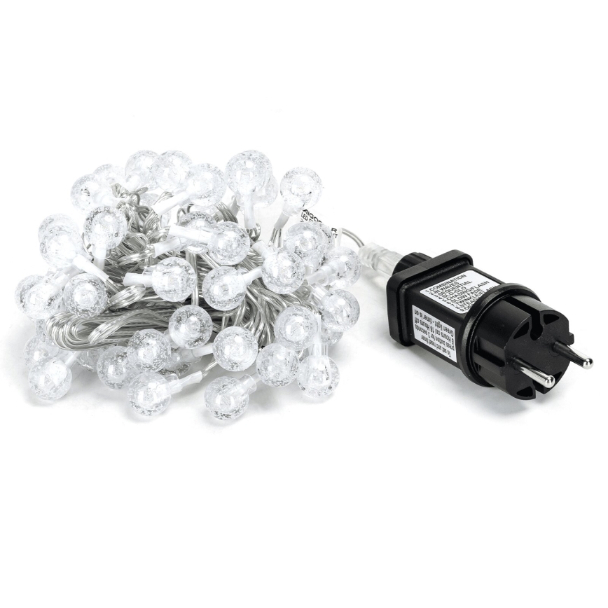 Aigostar - Catena LED natalizia da esterno 100xLED/8 funzioni 13m IP44 bianco caldo