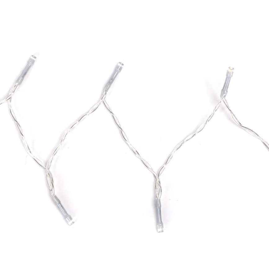 Aigostar - Catena LED natalizia da esterno 150xLED/8 funzioni 15,3m IP44 bianco freddo