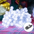 Aigostar - Catena LED natalizia da esterno 50xLED/8 funzioni 8m IP44 bianco freddo
