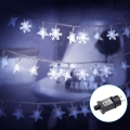 Aigostar - Catena LED natalizia da esterno 50xLED/8 funzioni 8m IP44 bianco freddo