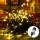 Aigostar - Catena LED natalizia da esterno 600xLED/8 funzioni 18m IP44 bianco caldo
