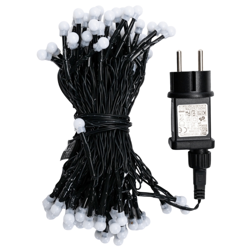 Aigostar - LED Catena decorativa da esterno 100xLED/8 funzioni 10 m IP44 multicolore