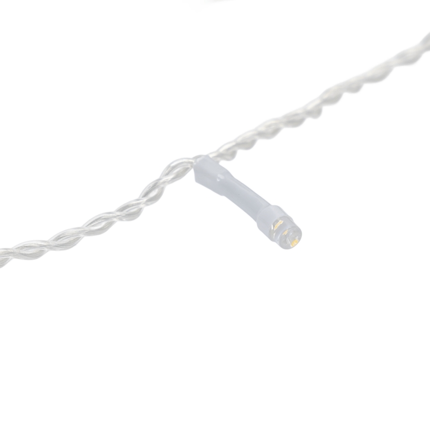 Aigostar - Catena LED da esterno 150 LED/6 W/230 V/8 funzioni 1,5 x 1 m IP44 bianco freddo + telecomando