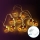 Aigostar - Catena luminosa LED 20xLED/3xAA 3m bianco caldo pupazzo di neve