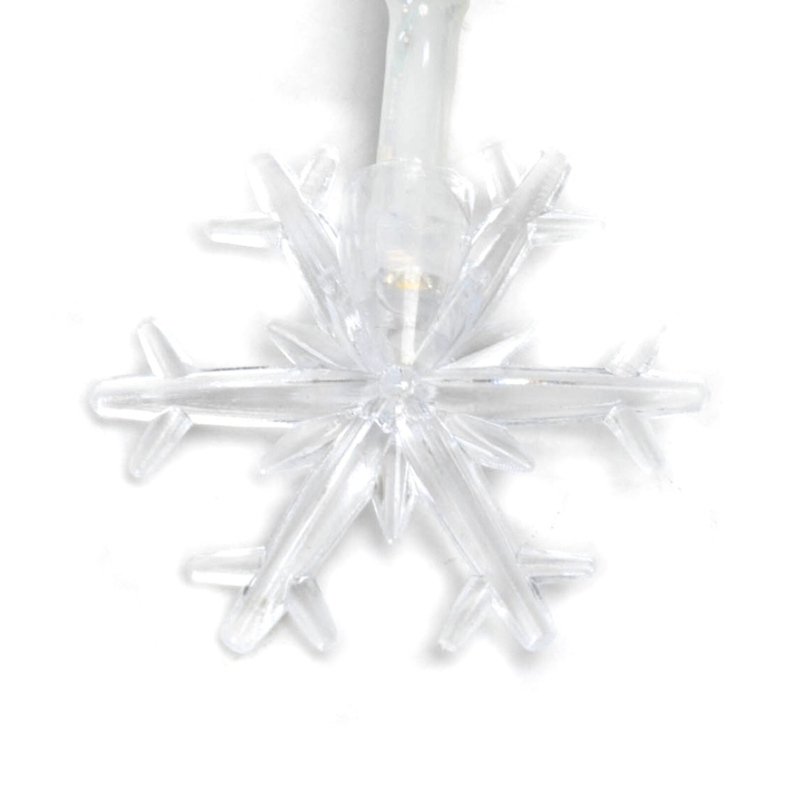 Aigostar - Catena luminosa LED natalizia 20xLED/3xAA 3,3m fiocchi