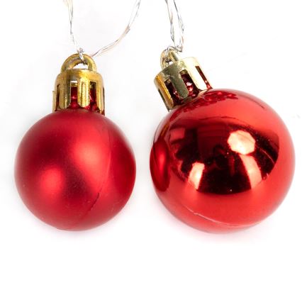 Aigostar - Catena luminosa natalizia a LED 20xLED/3xAA 2m bianco caldo