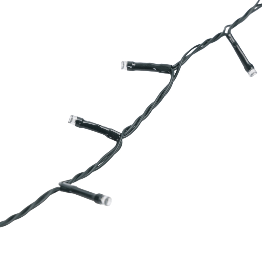 Aigostar - Catena luminosa natalizia da esterno a LED, 50 LED, 8 funzioni, 8 m, IP44, multicolore