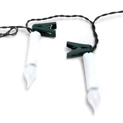 Aigostar - Luci natalizie a LED 25xLED/3xAA, 5 m, bianco caldo