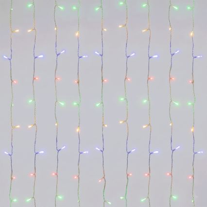 Aigostar - Catena luminosa natalizia LED da esterno 372xLED/8 funzioni 6x1,2m IP44 multicolore