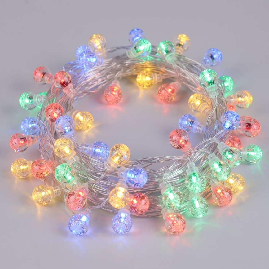 Aigostar - Catena luminosa natalizia per esterni 100xLED/8 funzioni 13m IP44 multicolore