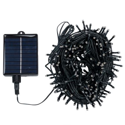 Aigostar - catena luminosa solare LED per Natale 300xLED/8 funzioni 32m IP65 multicolore 1200 mAh