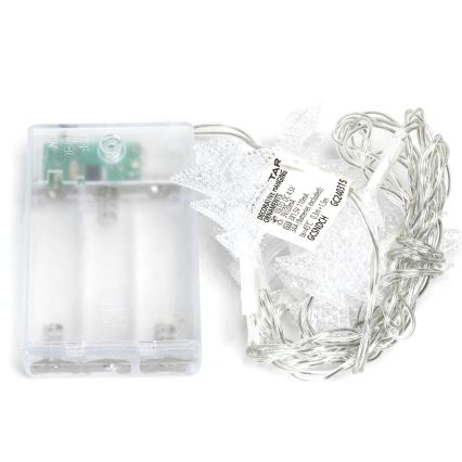 Aigostar - Catena natalizia LED 20xLED/3xAA 3,3m alberi