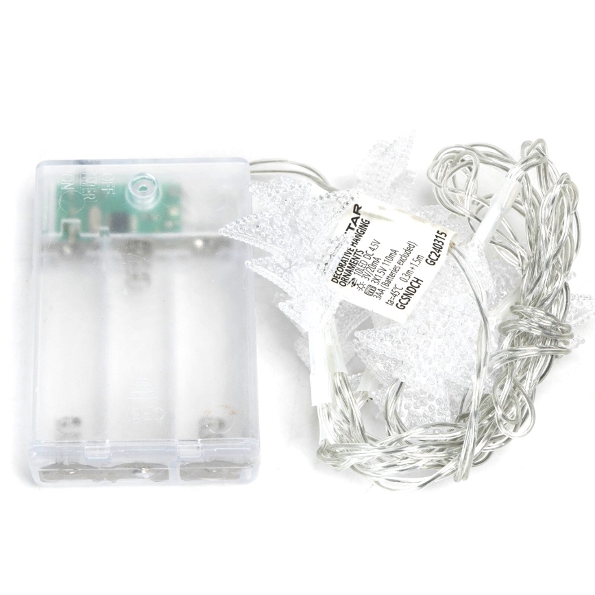 Aigostar - Catena natalizia LED 20xLED/3xAA 3,3m alberi