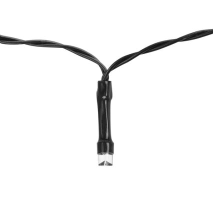 Aigostar - Catena solare LED 100xLED/12m IP65 bianco caldo