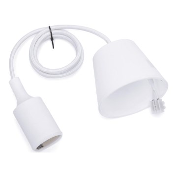 Aigostar - Cavo di alimentazione 1xE27/60W/250V bianco