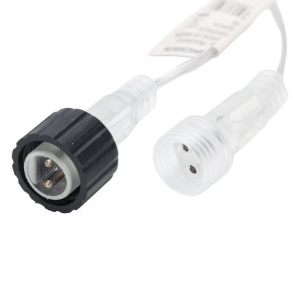 Aigostar - Cavo di prolunga da esterno per catene luminose 5 m IP44 trasparente