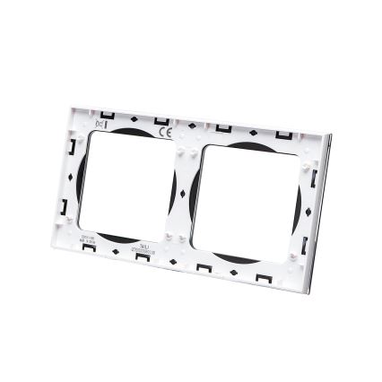 Aigostar - Cornice doppia in vetro nera